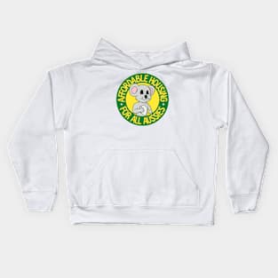 Affordable Homes For All Aussies - Auspol - Aus Pol Kids Hoodie